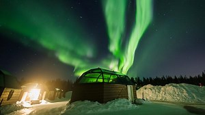 Aurora Storm! Tonight we have seen the best auroras in several months! Arctic SnowHotel & Glass Igloos in Rovaniemi Lapland Finland! | All About Lapland