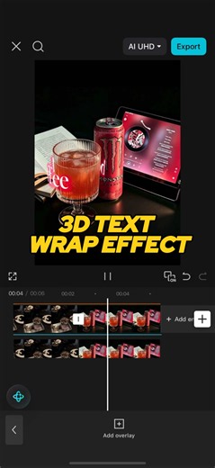 3D Text Wrap Effect Tutorial for CapCut