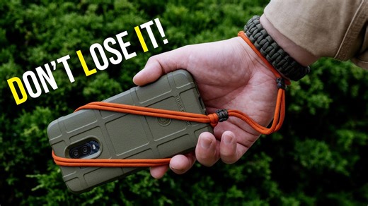 Keep Your Phone Safe: DIY Paracord Wrist Lanyard