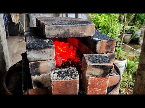 Restoration Of a Charcoal Pit - Knife Making