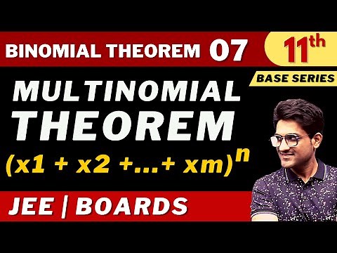 Binomial Theorem 07 | Multinomial Theorem | Class 11th | Aman Sir Maths | Bhannat Maths