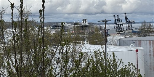 Anchorage sees first cruise ship of the season