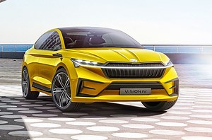 Skoda electric models to stand out with unique lightstrip