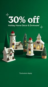 Holiday hosting made easy! Save on cozy décor, festive accents, and the cutest glasses for every celebration. Shop now and toast to the season! | The Paper Store