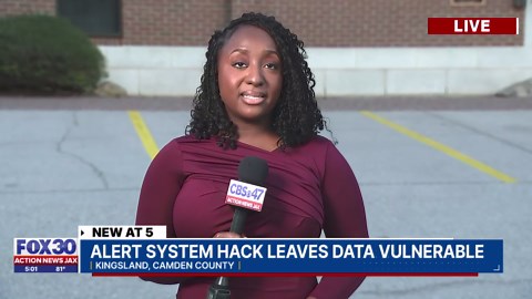 Alert system hack leaves data vulnerable