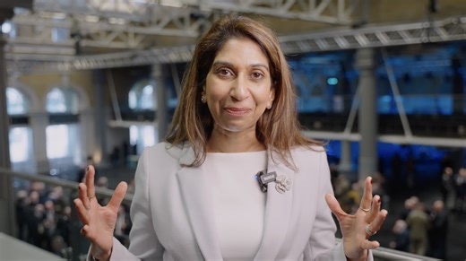 WATCH: Suella Braverman reacts to her momentous defection today. 👇 | Reform UK