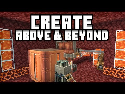 Create Above & Beyond #26 - Infinite Lava in the Overworld - feat. More Minecarts and Rails