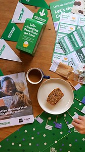 Thinking of hosting a Macmillan Coffee Morning? 🍰 Sign up to host an event today, and we’ll send you your own free fundraising kit packed with all the things you need to make your Coffee Morning a success! ☕ However you choose to do it, your Coffee Morning will help us do whatever it takes for people living with cancer. 💚 #CoffeeMorning #Cancer #Unboxing | Macmillan Cancer Support