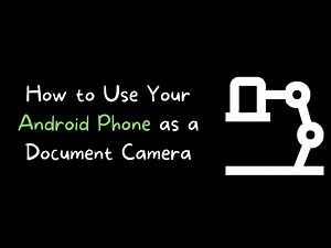 How to Use Your Android Phone as a Document Camera in Zoom