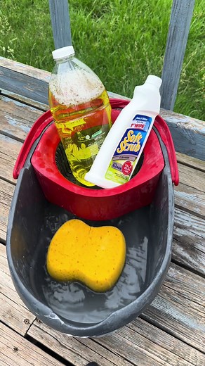 Broom Scrub the Outside of My House — Satisfying Sudsy Cleaning