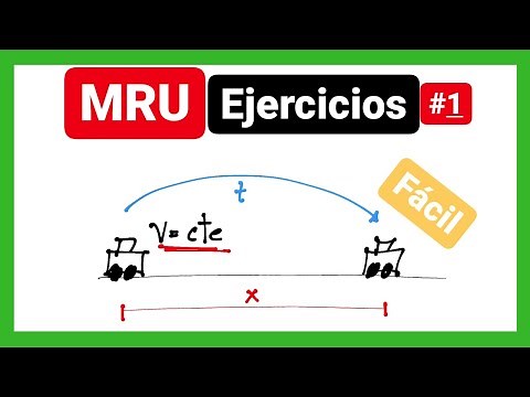 Movimiento Rectilíneo Uniforme | MRU Ejercicios