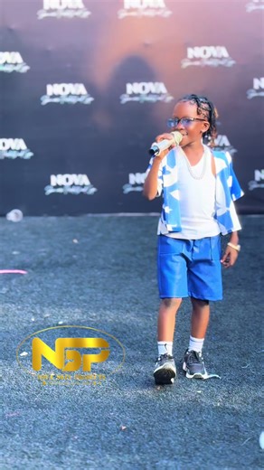 Baby Zoe Massive Performance at Nova Skin Care Grand Opening