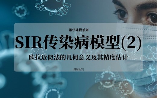 数学建模之SIR传染病模型（2）——欧拉近似法的几何意义及其精度估计