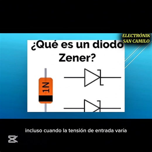 7.1K views · 148 reactions | Este video es muy importante para un electrónico LOS Diodos ZENER cómo trabajan #rellsviral #trucos #electronica #education #electronicos #Electrico #diodozener #zener #diodo #tips #interesante | Electrónik San Camilo | Facebook