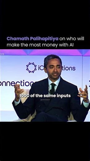 Chamath Palihapitiya compares large language models to refrigeration. #llm #aiagents