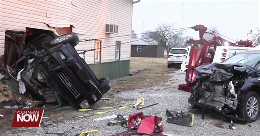 UPDATE: Two-Vehicle Crash in Auglaize County sends three to the hospital