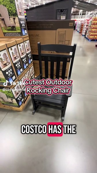 Durable Outdoor Rocking Chair with 40-Year Warranty