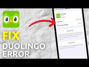 How To Fix Duolingo Error Occurred Try Again Later (Full Solution)