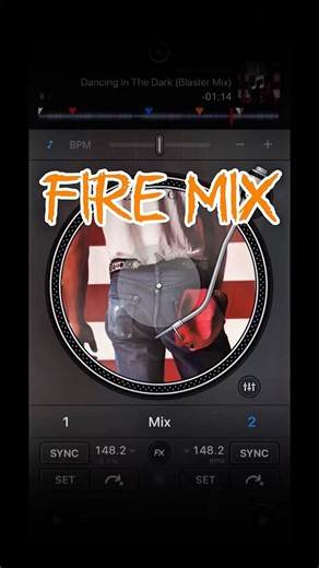 Fire Rock Mix | Bruce Springsteen vs Kings of Leon | LaidbackFred (iPhone djay)