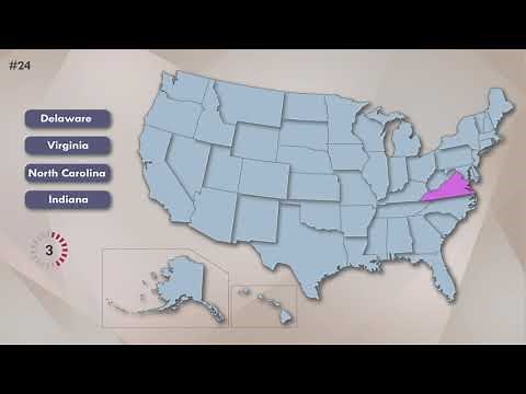 US State Quiz - Multiple Choice