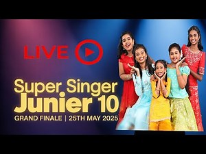 Super Singer Junior Season 10 | Grand Finale 25th May 2025 - Live