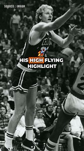 🏀🔥 Witness Larry Bird's epic dunk that will blow your mind! 😱 A legendary moment you didn't expect! Don't miss out! 👀👇 #LarryBird #Dunk #NBA #Celtics #Legend #SportsHighlights #Throwback #ViralVideo #Athleticism #BasketballMoments | Basketball Buzz