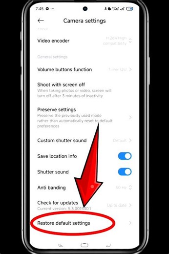 Restore Default Settings कैसे rest करे 🔥 Default Setting कैसे rest करे #restoredefaultsettings