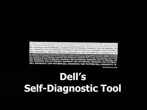 Dell U2723QE / U2723QX 4K Monitor Self-Diagnostic Test