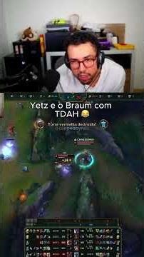 Yetz vai a loucura com esse Braum jogando 😂 #yetz #leagueoflegends