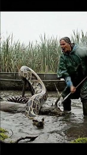 FLORIDA WOMAN RAGES: SHE FOUGHT THE PYTHON BAREHANDED (BARELY ALIVE)