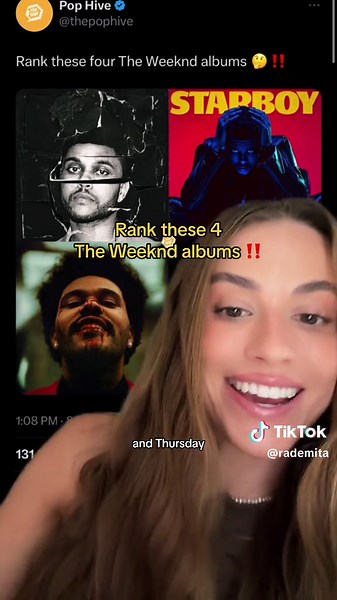 Ranking The Weeknd Albums in Dubai