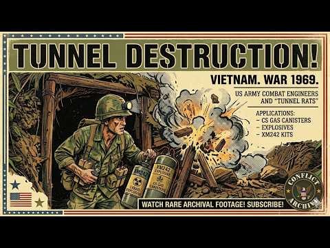 Tunnel Destruction: US Army Combat Engineering in Vietnam (1969)