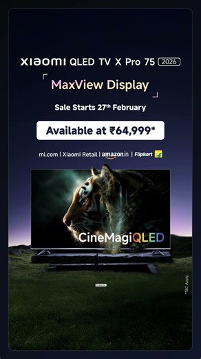 The Ultimate MaxView Display | #XiaomiQLEDTVXPro75