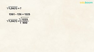 Lecție video: Rădăcina pătrată a pătratului unui număr rațional. Matematica, clasa a 7-a