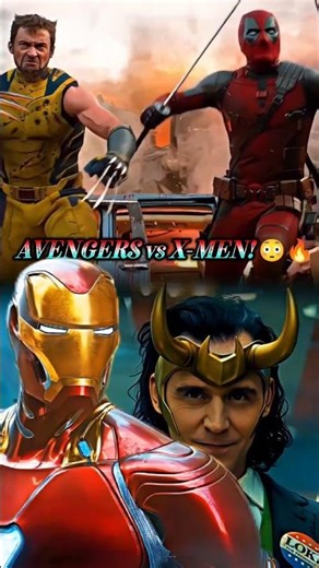 Avengers vs X-Men? 😳 MCU Ka Sabse Bada Clash!🔥 #AvengersVsXMen#Marvel