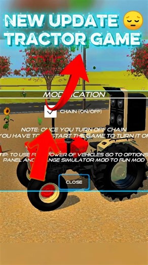 Tochan mod me 🤔 tractor chain ko kaise nikale 🙄 Indian vehicles simulator 3D game#gaming​#shortsfeed