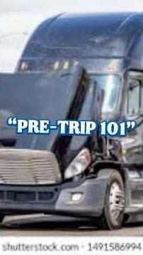 “How to Do a Pre-Trip Inspection (CDL Beginners)” #road2wealth #truckdriver #truckingentreprenuer