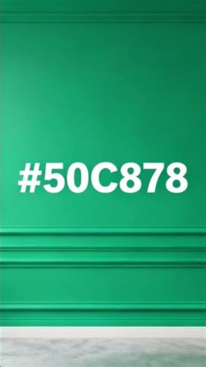 emerald green wall paint and its color code