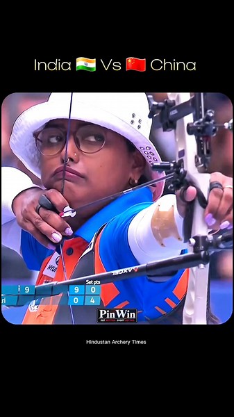 India 🇮🇳 Vs 🇨🇳 China Archery Match in archery World Cup final for Gold Medal🥇