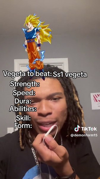 Making a goku to beat vegeta pt.9 #anime #manga #goku #vegeta #dbz #dragonball #finalform15