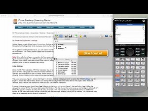HP Prime Internal Backup