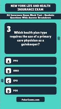 NJ Insurance Exam Mock Test – Realistic Questions With Answers Breakdown