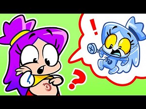 ¿Por qué tenemos ombligo? Dibujos educativos para niños
