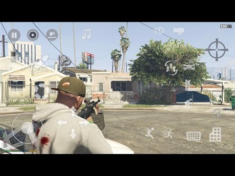 GTA 5 Android Gameplay Offline | Winlator Ludashi V2.8.2 with Input Bridge Touch Control