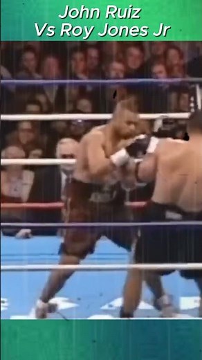 Roy Jones Jr. Making History vs John Ruiz #Boxing