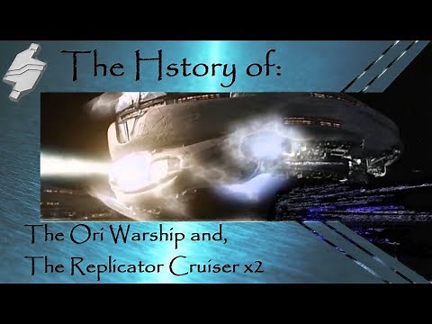 The Ori Warship and, The Replicator Cruiser (Stargate SG1)x2