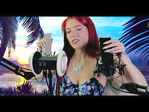 Tropical Blue Sunset - Mic Triggers & Breathing SareneWild ASMR