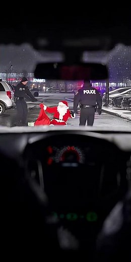 Santa Claus Arrested in America? Real Police Footage!