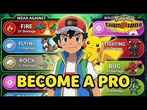 Pokemon Type Weakness Explain - Pokemon Champion - The Only Guide You Need to Become a Pro Player
