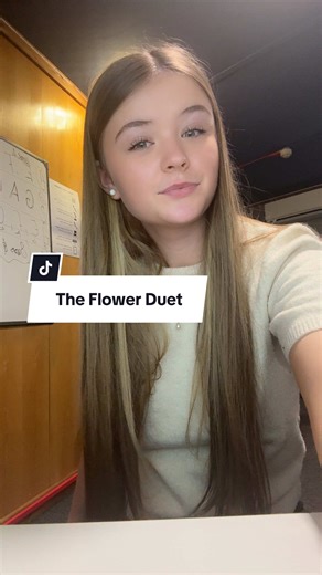 Learn the Beautiful Flower Duet for Soprano